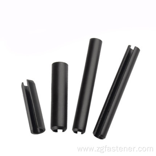 black oxide coating Spring-Type Straight Pins-Slotted